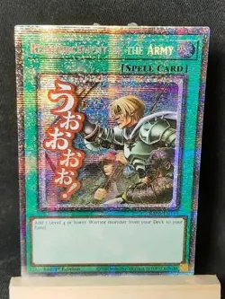 Yu-Gi-Oh! Reinforcement of the Army *STARLIGHT RARE (STAMP)* RA05-EN113 NM - Image 1