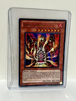 Yu-Gi-Oh! Lava Golem IOC-SE4 Ultra Rare LP Limited 1st Edition - Image 1