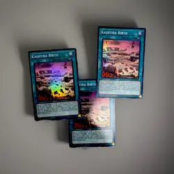 Kashtira Birth 3X - DABL-EN060 - Super Rare (NM) Yugioh Playset - Image 2