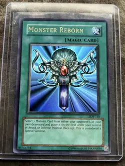 Monster Reborn LOB-118 Yu-Gi-Oh! -ULTRA RARE- lp-nm - Image 1