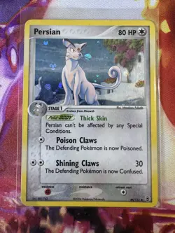 🔥 PERSIAN 44/112 R FIRERED & LEAFGREEN POKEMON REVERSE HOLO 🔥 - LP - Image 1
