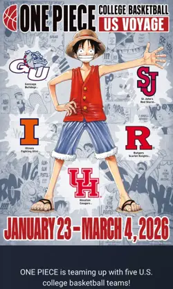 One Piece Card, Monkey.D.Luffy, College Basketball, US Voyage, P-055 ... - Image 3