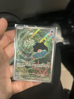 Clamperl - 195/182 - Destined Rivals - Illustration Rare - NM/M - Pokemon Card - Image 1