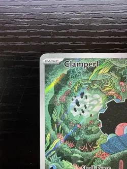 Pokemon Card Clamperl 195/182 Destined Rivals Illustration Rare Near Mint - Image 2