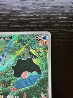 Pokemon Card Clamperl 195/182 Destined Rivals Illustration Rare Near Mint - Image 3