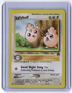 Igglybuff 36/53 Promo Normal Pokemon NM - Image 1