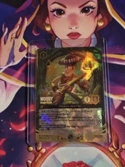 Disney Lorcana TCG Woody - Jungle Guide Foil 54/P3 EN Store Champs Promo Top8 - Image 2