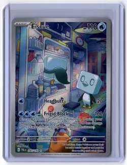 Eiscue - 205/193 Illustration Rare Holo NM Pokemon SV02: Paldea Evolved - Image 1