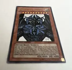 Yugioh Obelisk the Tormentor JUMP-EN037 Holofoil Limited Edition LP/MP Yu-GI-Oh - Image 2