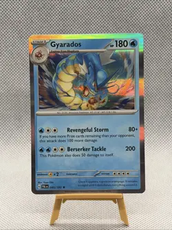 Gyarados 043/193 Holo Rare NM Paldea Evolved Pokemon TCG Card 🔥🐉✨ - Image 1