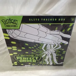 Pokemon TCG Elite Trainer Box Mega Evolution: Perfect Order 65 Cards Tyrunt - Image 1
