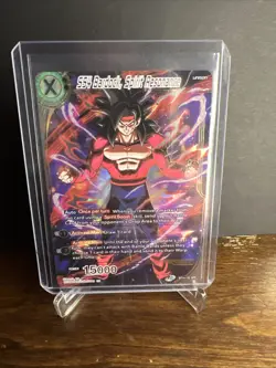 Dragon Ball Super Card Game SS4 Bardock, Spirit Resonance Cross Spirits BT14-122 - Image 1