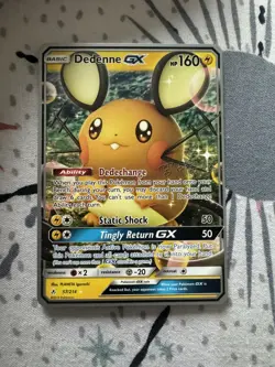 Pokemon Card Dedenne GX World Championships 2019 57/214 Near Mint - Image 1