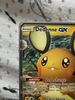 Pokemon Card Dedenne GX World Championships 2019 57/214 Near Mint - Image 3