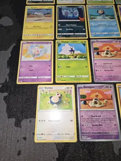 19 x Unique Asako Ito Crochet Figure Artwork Pokemon Card Lot - All Unique - Image 2