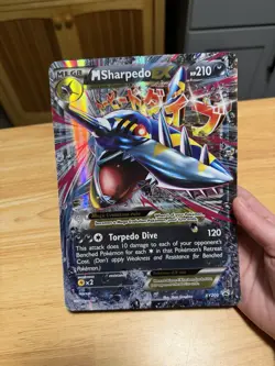 M Sharpedo EX XY200 Jumbo Cards Holo - Image 1