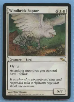 MTG: Shadowmoor: Windbrisk Raptor - Image 1