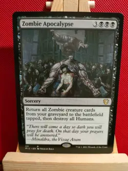 Zombie Apocalypse - Innistrad: Midnight Hunt Commander - NM (see pics) MTG - Image 1