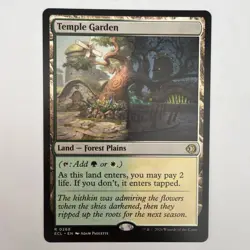 MTG Temple Garden - NM - Lorwyn Eclipsed - Image 1