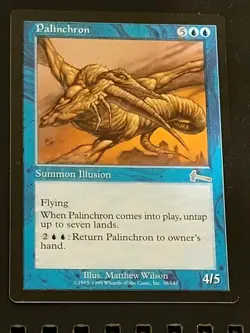 MTG Urza's Legacy Palinchron Blue 1999 - Image 2