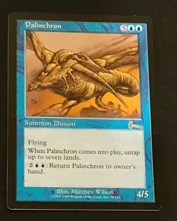 MTG Urza's Legacy Palinchron Blue 1999 - Image 3