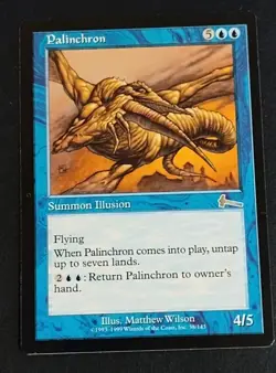 MTG Urza's Legacy Palinchron Blue 1999 - Image 4
