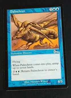 MTG Urza's Legacy Palinchron Blue 1999 - Image 5