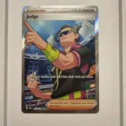Judge 222/182 Sv10: Destined Rivals Holo - Trainer - English - Pokemon TCG - Image 1