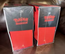 Destined Rivals Pokemon Center ETB Plus Standard ETB And Sleeved Booster Art Set - Image 3