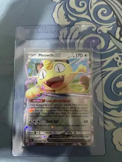 Pokemon TCG Perfect Order - Meowth EX 062/088 - Image 1