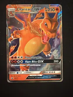 Pokemon TCG: Charizard GX Ultra Rare (SM211) Black Star Promo LP+ - Image 1