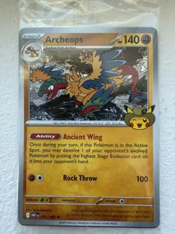 Pokemon TCG Archeops Promo Cards 051/086 Holo Stage 2 HP 140 English 2025 - Image 5