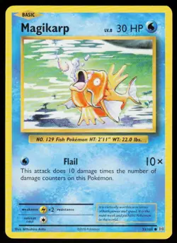 Magikarp 33/108 Common Evolutions Pokemon Near Mint - Image 1