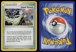Island Hermit 76/101 Dragon Frontiers Reverse Holo Uncommon POKEMON - Image 3