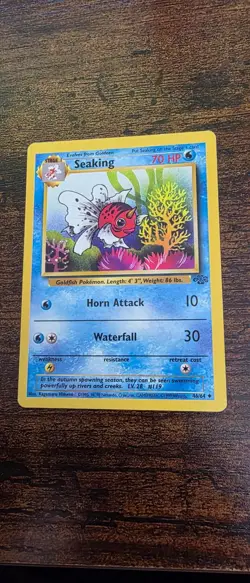 Seaking 46/64 Uncommon Jungle Pokemon Lightly Played - Image 1