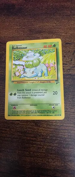 Bulbasaur 67/130 Common Base Set 2 Pokemon Lightly Played - Image 1