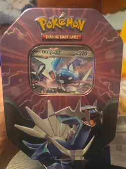POKEMON TCG: AZURE LEGENDS TIN Lot of 3 Xerneas Kyogre Dialga - Image 3