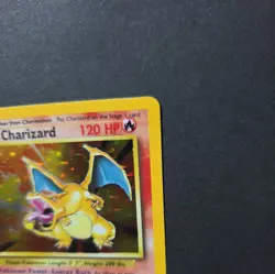 WOTC Charizard 4/102 Base Set Holo 1999 MP/HP - Image 3