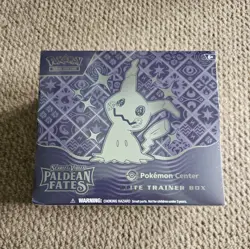 Pokemon TCG Paldean Fates Pokemon Centre Elite Trainer Box Sealed - Image 1