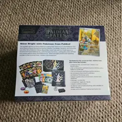 Pokemon TCG Paldean Fates Pokemon Centre Elite Trainer Box Sealed - Image 2