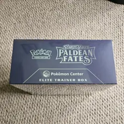 Pokemon TCG Paldean Fates Pokemon Centre Elite Trainer Box Sealed - Image 3