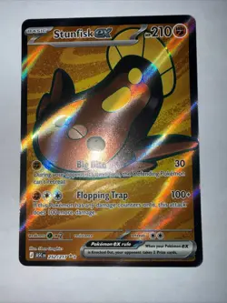 Pokemon TCG Stunfisk ex 252/217 Me: Ascended Heroes Holo FAST SHIPPING - Image 4