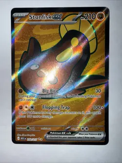 Pokemon TCG Stunfisk ex 252/217 Me: Ascended Heroes Holo FAST SHIPPING - Image 5
