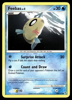 FEEBAS - 104/147 Common Supreme Victors Pokemon NM - Image 1
