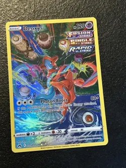 Deoxys GG12/GG70 Crown Zenith: Galarian Gallery Holo Pokemon - Image 1
