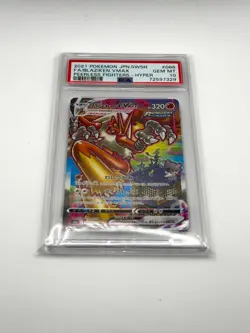 Pokemon Blaziken Lohgock VMAX 086/070 PSA 10 JP Matchless Fighters HR - Image 4