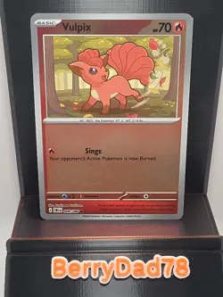 Vulpix 008/086 Chaos Rising Reverse Holo Pokemon TCG NM - Image 1