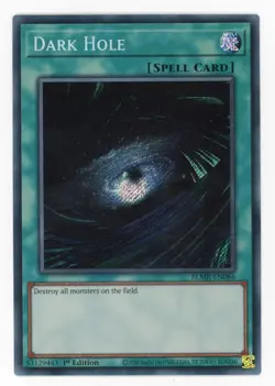 Yugioh Dark Hole BLMR-EN086 Secret Rare 1st NM - Image 1