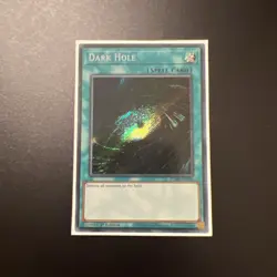 Yugioh Dark Hole BLMR-EN086 Secret Rare 1st NM - Image 1