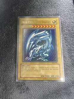 Blue-Eyes White Dragon SDK-001 Ultra Rare Starter Deck Kaiba NM - Image 2